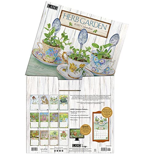 Lang Herb Garden 2023 Wall Calendar #TOP4