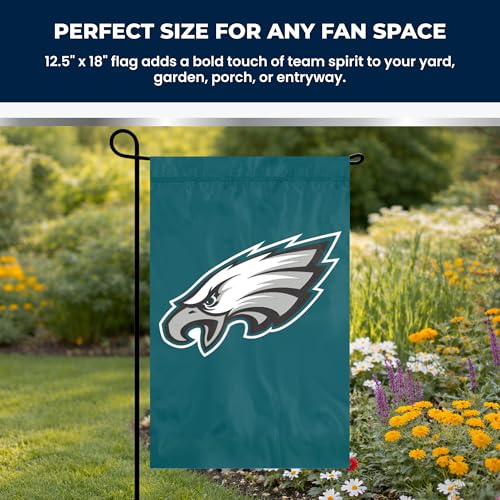 Drapeau de jardin NFL Philadelphia Eagles pour décorer vos jours de match - 3