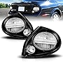 AmeriLite Taillights Black For Maxima - Passenger and Driver Side