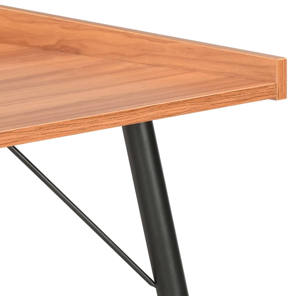 Scrivania,Supporto per stampante,Piccola postazione di lavoro in casa,Scrivania per computer in stile moderno,Scrivania Marrone 90x50x79 cm