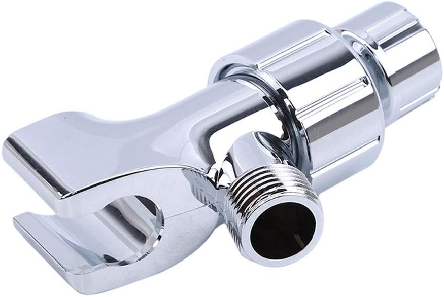 Slide Bar ABS Plastic Tube Replacement Shower Holder Bracket Bathroom Rail Clamp Adjustable