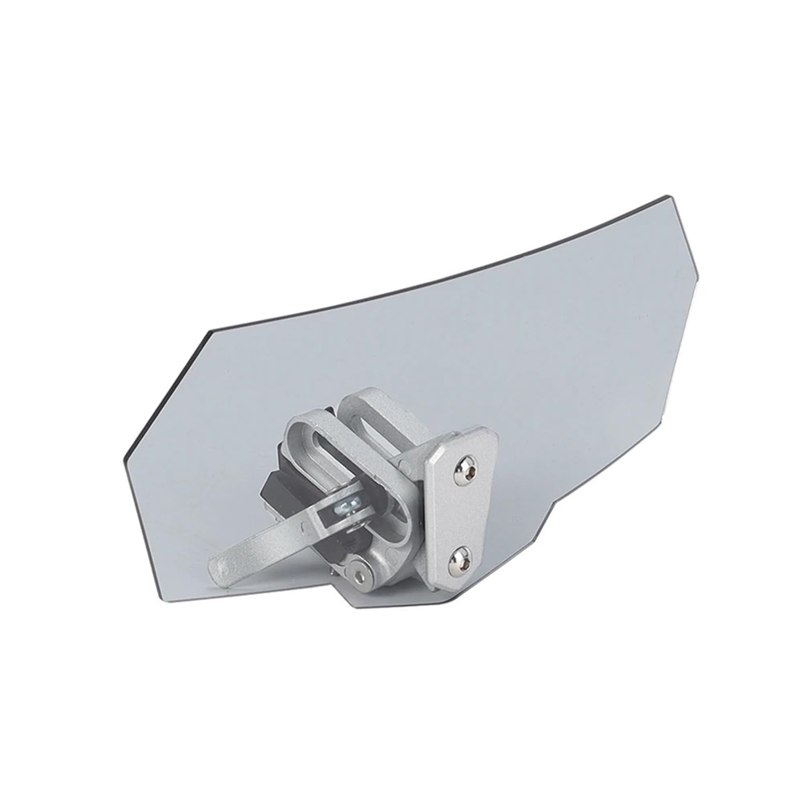 Parabrezza Moto Adatto per BMW R1200GS XADV Tmax Scooter Moto Risorto Clip sul parabrezza Estensione Spoiler Deflettore aria(Black bracket)