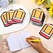 Spakon 50 Pcs Back to School Gifts Bulk Mini Pencil Pocket Notebook Bulk 3.35 x 4.72 in Small Journals Notepad First Day of School Gifts Classroom Rewards Party Favors for Students Teacher