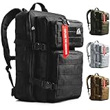 MNT10 Outdoor, Taktischer Rucksack 28L & 40L I Herren, Damen I US Cooper Arbeitsrucksack I Army, Militär Backpack für Travel, Arbeit, Schule, Sport, Bushcraft