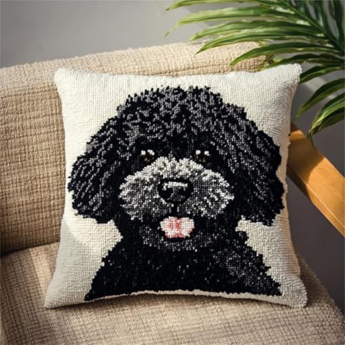 Coussin à broder fait main Henypt pour donner de la vie et de la tendresse à votre intérieur