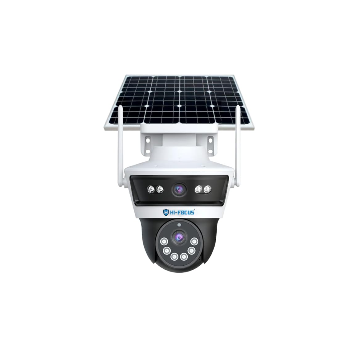HIFOCUS 3MP 4G Mini PT Solar Linkage Camera | Dual Lens 3+3MP Full HD | 4G SIM Supported | Solar Powered Outdoor CCTV, Color Night Vision, PIR Motion Detection, 10X Zoom, Two-Way Audio-picture-14