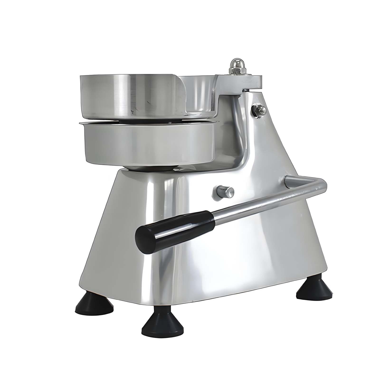 Kommerzieller Burger Patty Maker mit Reset-Taste und Wachspapier, Edelstahl für Restaurants, BBQ, und Heimgebrauch