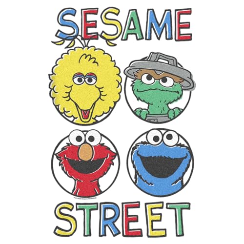Tricot Sesame Street à manches longues avec col bénitier thermorégulateur