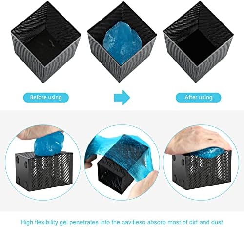 DNA MOTORING TOOLS-00150 (4 Pack) Car Cleaning Jelly Auto Detailing Tool Universal Clean Gel Auto Vent Air Interior Home & Office Electronics Keyboard Cleaner (4 Units),Blue+Red+Green+Yellow 3 DNA MOTORING TOOLS-00150 (4 Pack) Car Cleaning Jelly Auto Detailing Tool Universal Clean Gel Auto Vent Air Interior Home & Office Electronics Keyboard Cleaner (4 Units),Blue+Red+Green+Yellow