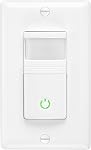 Maxxima Occupancy Vacancy Motion Sensor PIR Wall Switch, Wall Plate Included | Wall Plate Included, Commercial or Residential, 120-277V