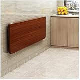 Folding Wall Mounted Desk Workbench Drop Leaf Table Wall Mounted Folding Heavy Duty Table Wall Desk for Small Spaces Kitchen & Dining Laundry Room Table Desk Capacity 70kg 80x40cm/31.5x15.7in C