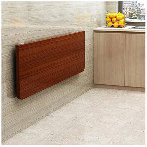 Folding Wall Mounted Desk Workbench Drop Leaf Table Wall Mounted Folding Heavy Duty Table Wall Desk for Small Spaces Kitchen & Dining Laundry Room Table Desk Capacity 70kg 80x40cm/31.5x15.7in C