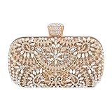 Multiuso: puoi utilizzare questa borsa non solo nella vita quotidiana, ma anche in festival importanti o eventi importanti. Come compleanno, festa, ballo di fine anno, cena, riunione annuale, matrimonio e così via. Può essere utilizzata non solo come pochette o portafoglio, ma anche come borsa a tracolla o borsa a tracolla.