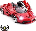 Rastar RC Voiture 1/14 Échelle Ferrari LaFerrari Radio Télécommande R/C modèle de voiture de jouet pour les garçons enfants, rouge
