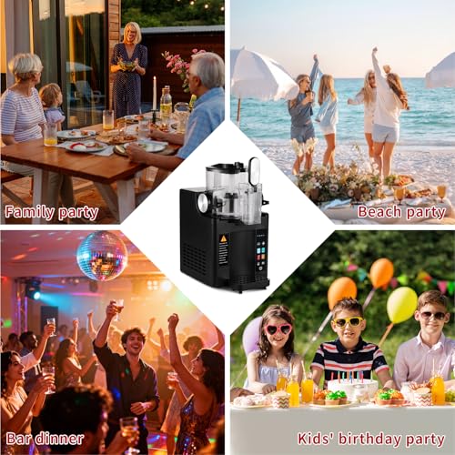 Image of Slushie Machine& Soft Serve Ice Cream Maker, Slushie Machine for Home,Frozen Drink Machine, No Ice Needed, Self Cleaning Slushy Machine, Perfect for Milkshake, Frozen Margaritas, Cocktail and More