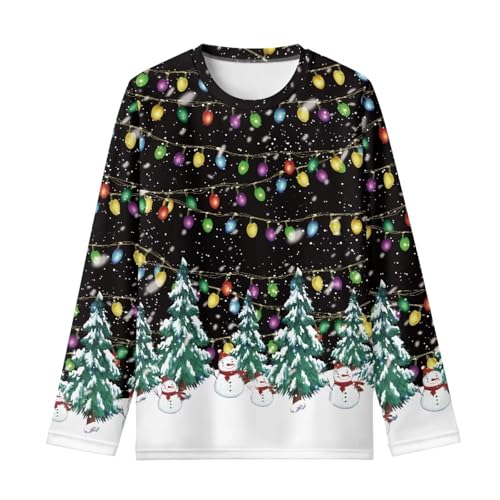 Long Sleeve Shirts for Girls Moisture Wicking Crewneck Athletic T-Shirts Running Breathable Workout Tops4