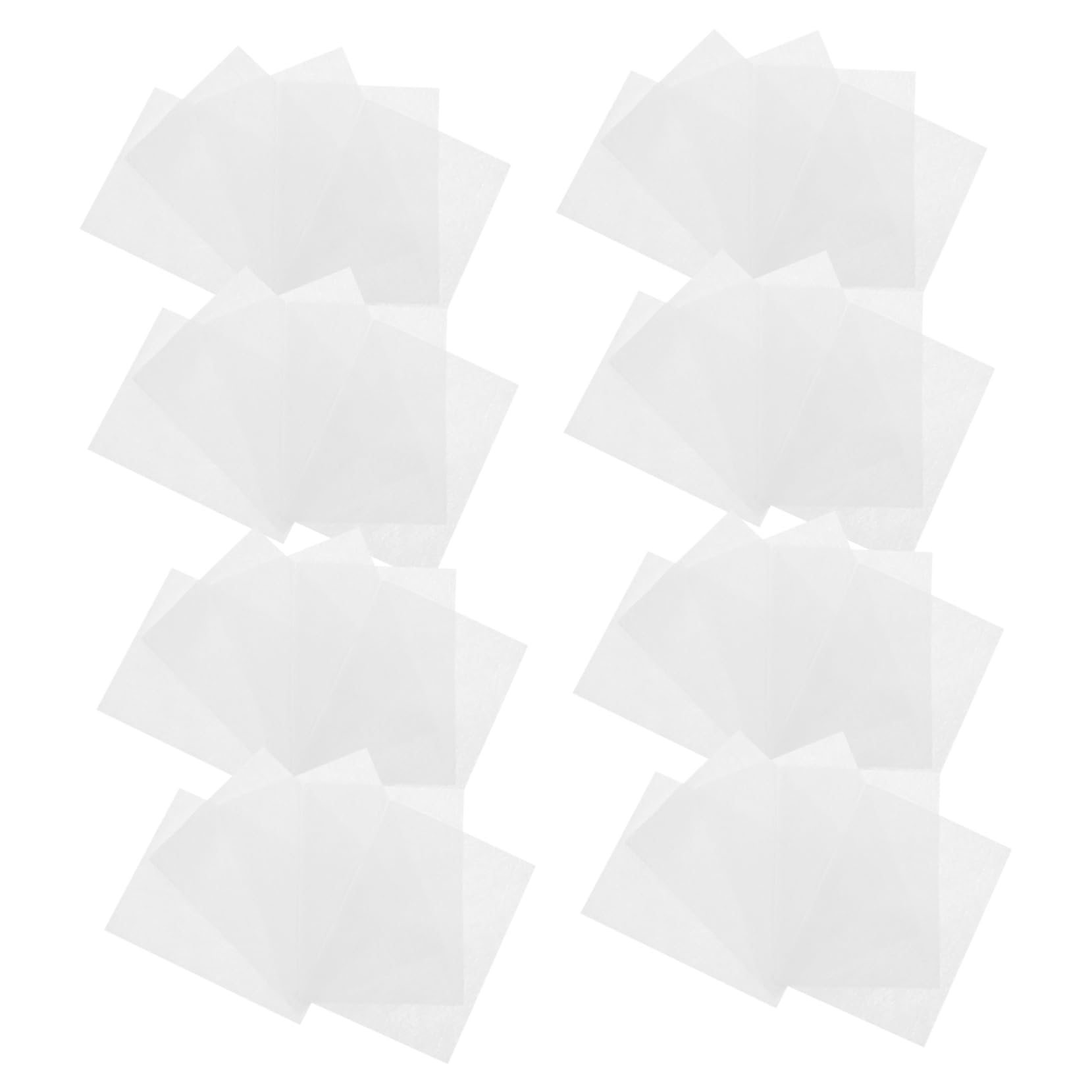 MAGICLULU 100 Packungen Wattepad make up pads abschminkpads Gesichtsreinigungspads Weiches Gesichtshandtuch Baumwolle einzelne Schicht Make-up-Entferner-Pad Gesichtsmaske Reinigungswatte