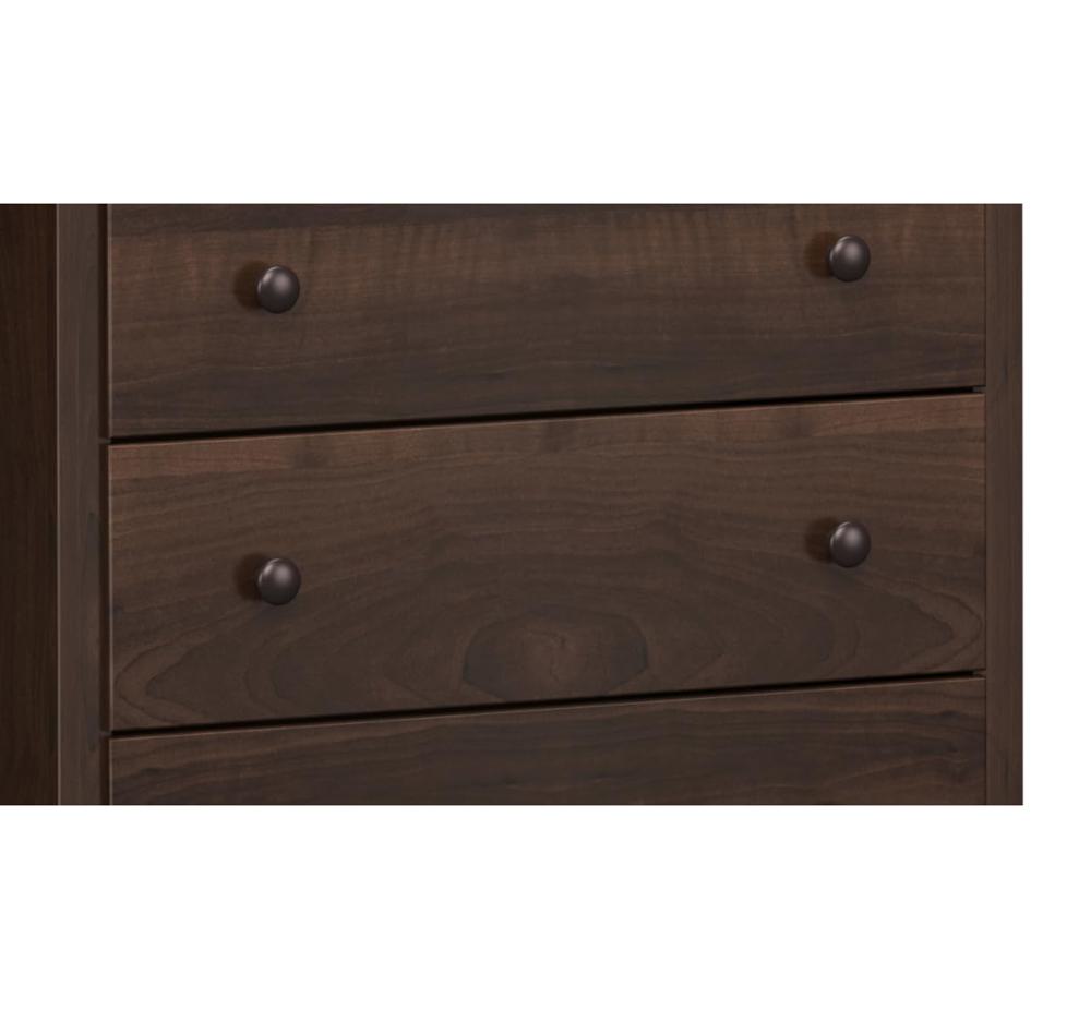 Amazon.com: Prepac Sonoma Superior 5-Drawer Dresser for Bedroom - Spacious  and Stylish Chest of Drawers, Measuring 17.75"D x 31.5"W x 44.75"H, In  Espresso Finish : Home & Kitchen