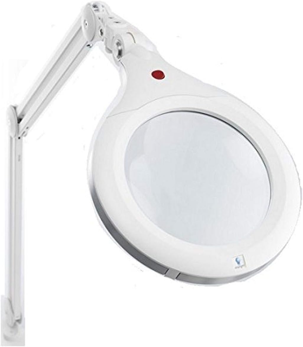 Daylight-Ultra Slim Magnifying Lamp XR 7-Inch, White