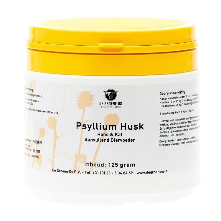 Groene Os Psyllium Husk for Dogs & Cats - 125g