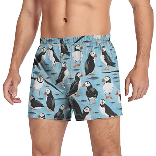 Fisyme Boxers for Men Puffins Birds Boxer Shorts Mens Underwear Boxer Briefs4