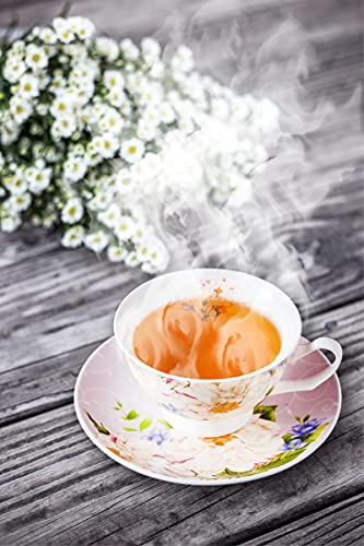 DinQ Xícara de Café de Cerâmica e Pires Chá da Tarde Criativo Cerâmica Simples Doméstica Xícara de C