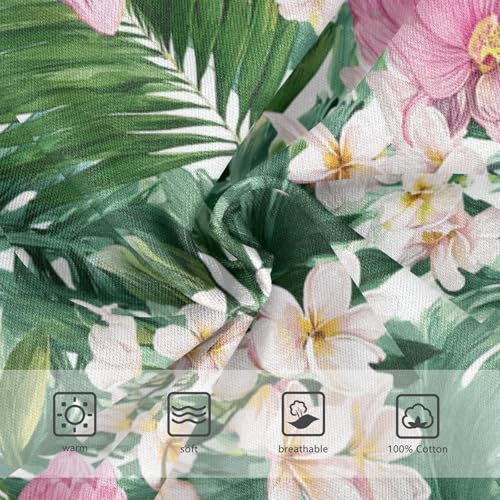 Wusikd Tropical Flowers Boys' Underwear Cotton Watercolor Boys Briefs Soft Toddler Underwear 2T3