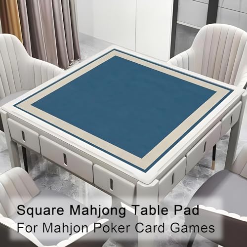 Tapete Mahjong antideslizante con bolsa de almacenamiento 90x90cm miniatura 2