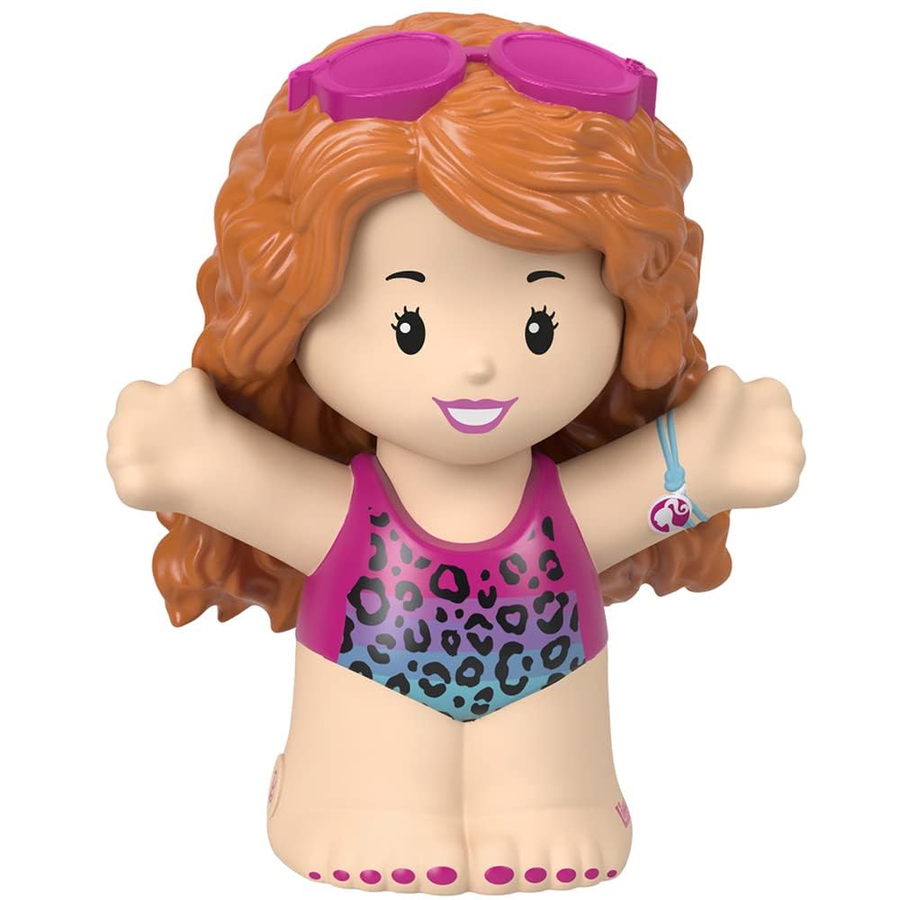 Zamienna figurka pływaka dla Fisher-Price Little People - HGP70 ~ inspirowana Barbie You Can Be Anything