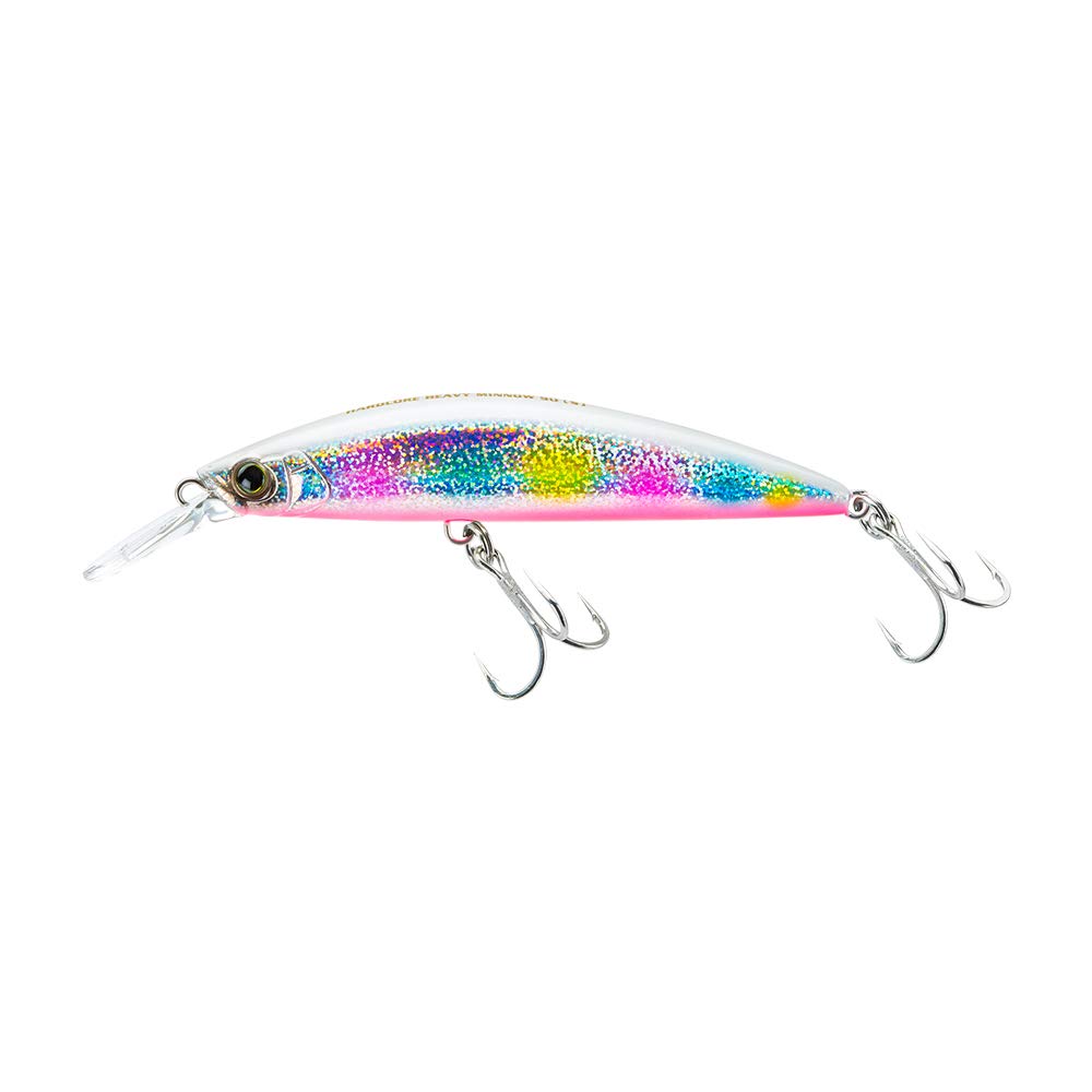 DUELF1189-HRC Lure, Heavy Sinking Minnow, Small, 3.5 inches (90 mm), Weight: 1.1 oz (29 g), Red Horse Candy, Sea Bass, Blue