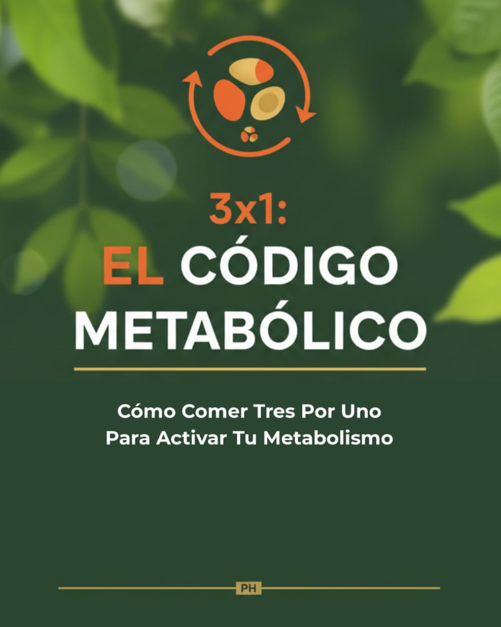 3x1 EL CÓDIGO METABÓLICO - Cómo Comer Tres Por Uno Para Activar Tu Metabolismo: Aplica el sistema de proporciones y transforma tu cuerpo comiendo rico ... calorías ni eliminar grupos de alimentos