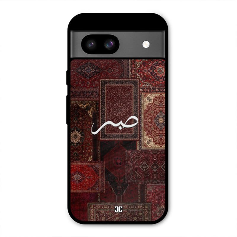Image of PrintShield Sabr Back Cover for Google Pixel 8a, Shockproof Printed Phone Case with Soft TPU Sides & Anti-Slip Grip