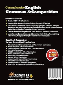 Paperback English Grammar & Composition Book