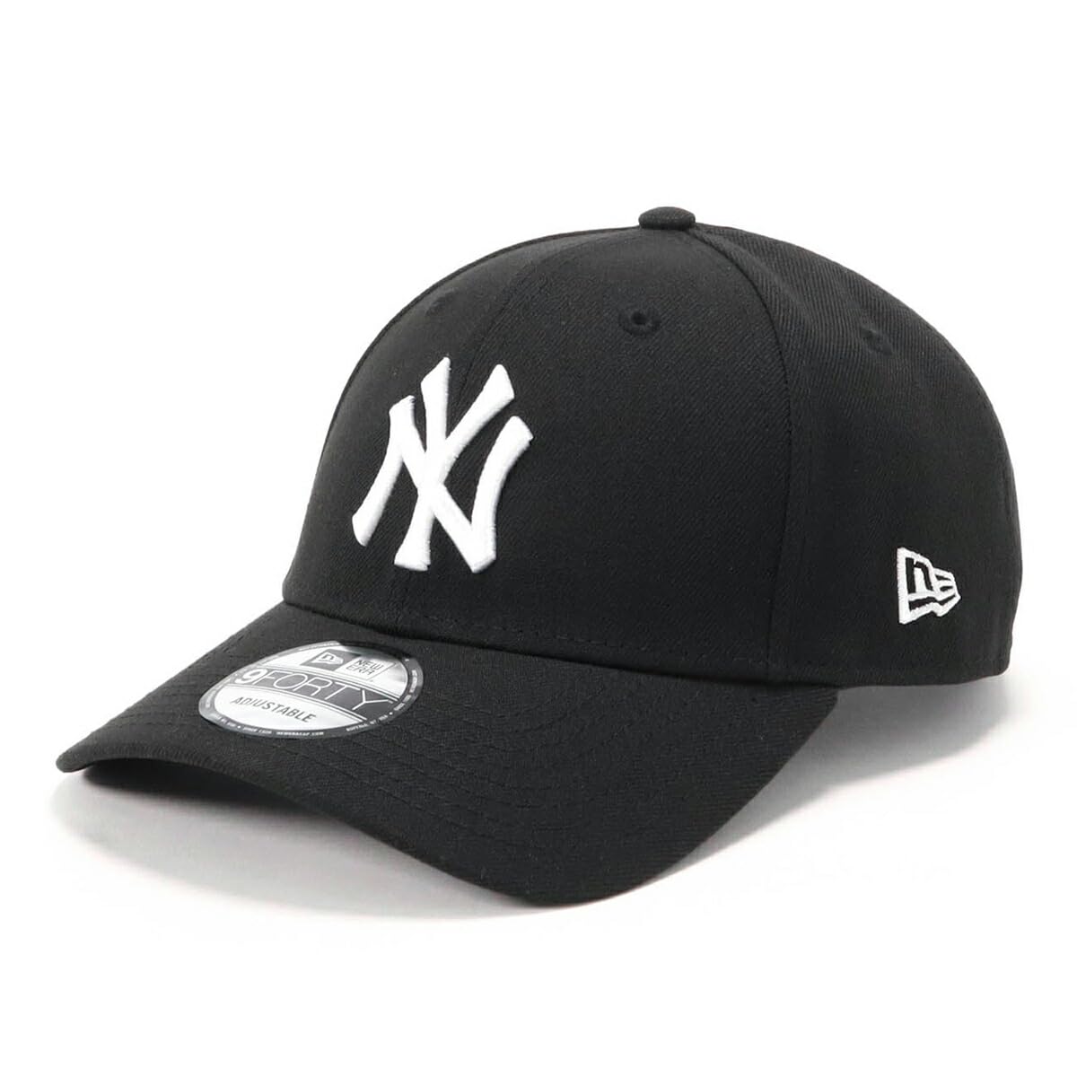 [ニューエラ] ベースボールキャップ 帽子 MLB NYブラック/ホワイト FR…
