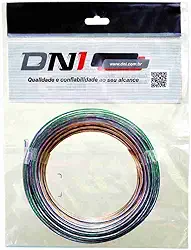 DNI P2X14-10 Cabo Paralelo para Som Flexível, 2 x 14 mm² x 10 m