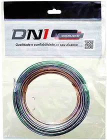 DNI P2X14-10 Cabo Paralelo para Som Flexível, 2 x 14 mm² x 10 m