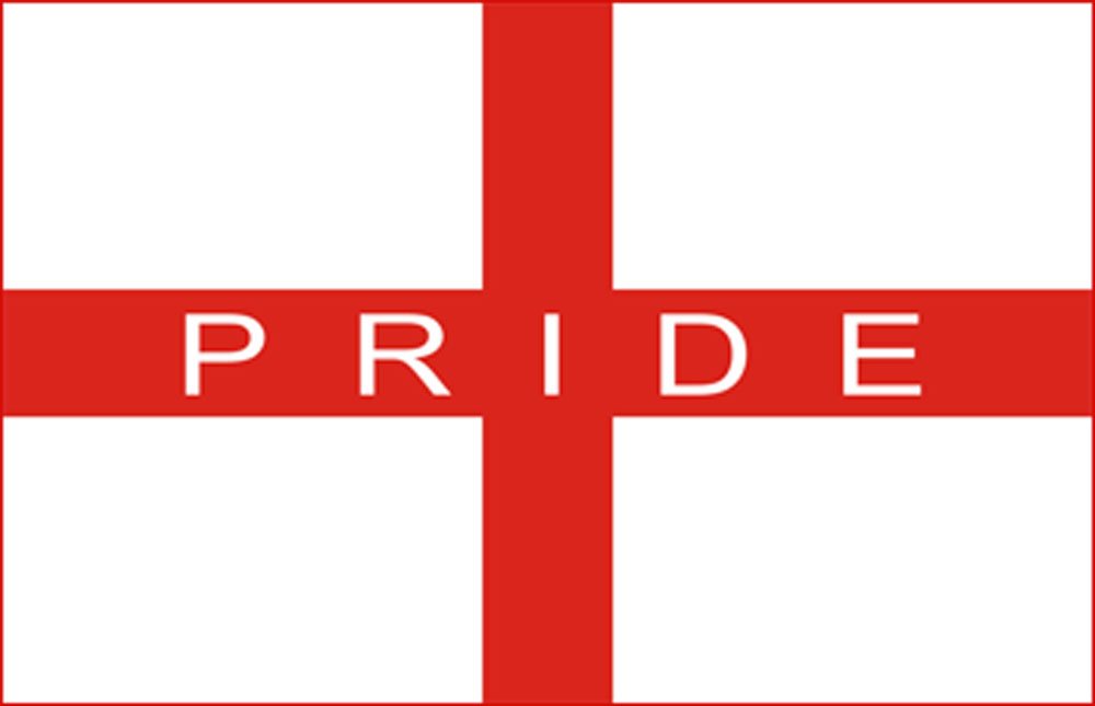 Senlak England St George Pride Car Window Sticker Decal