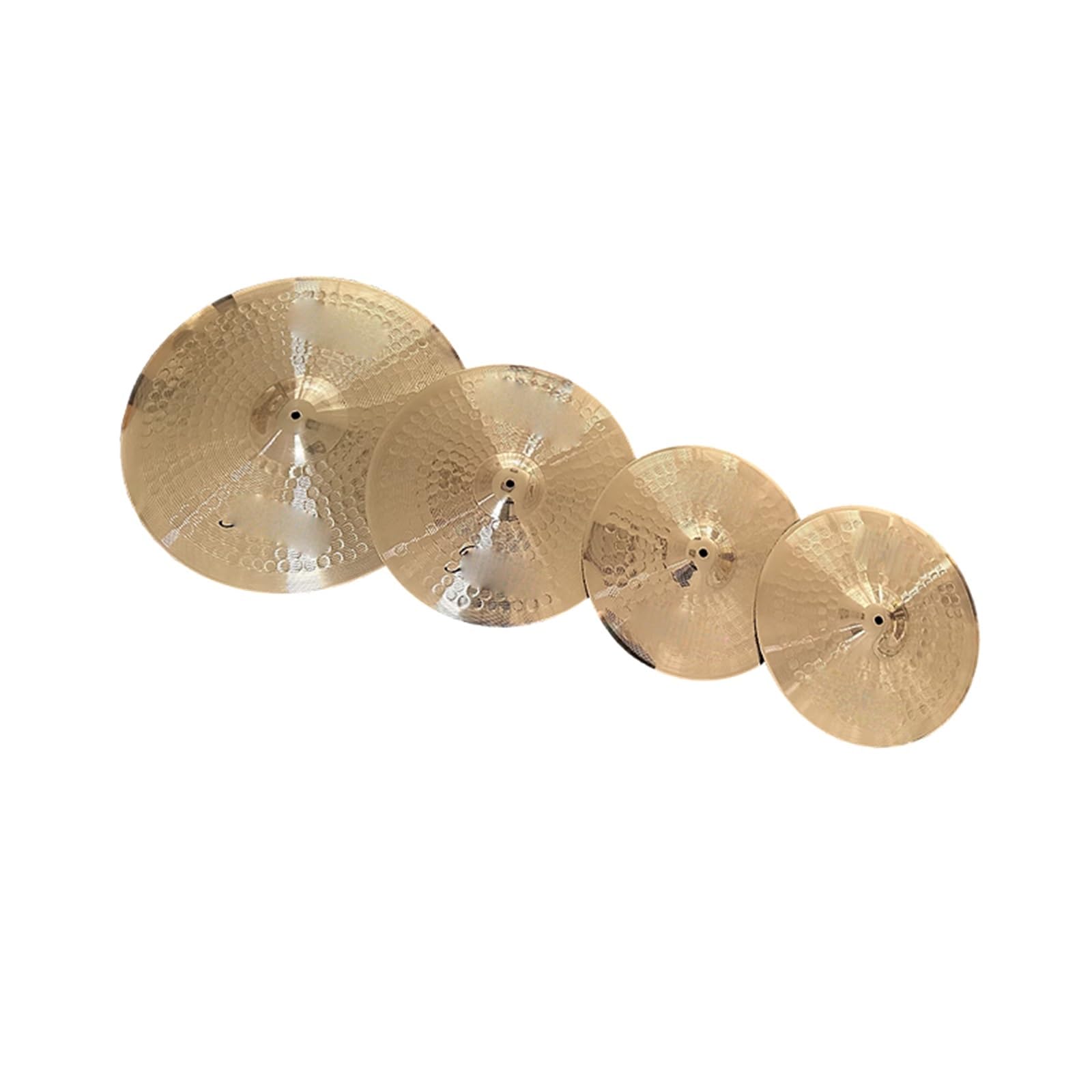 Cymbals Ensemble De Quatre Pièces En Laiton Comprenant Une Batterie Et Des Cymbales Acoustiques Pour Débutants