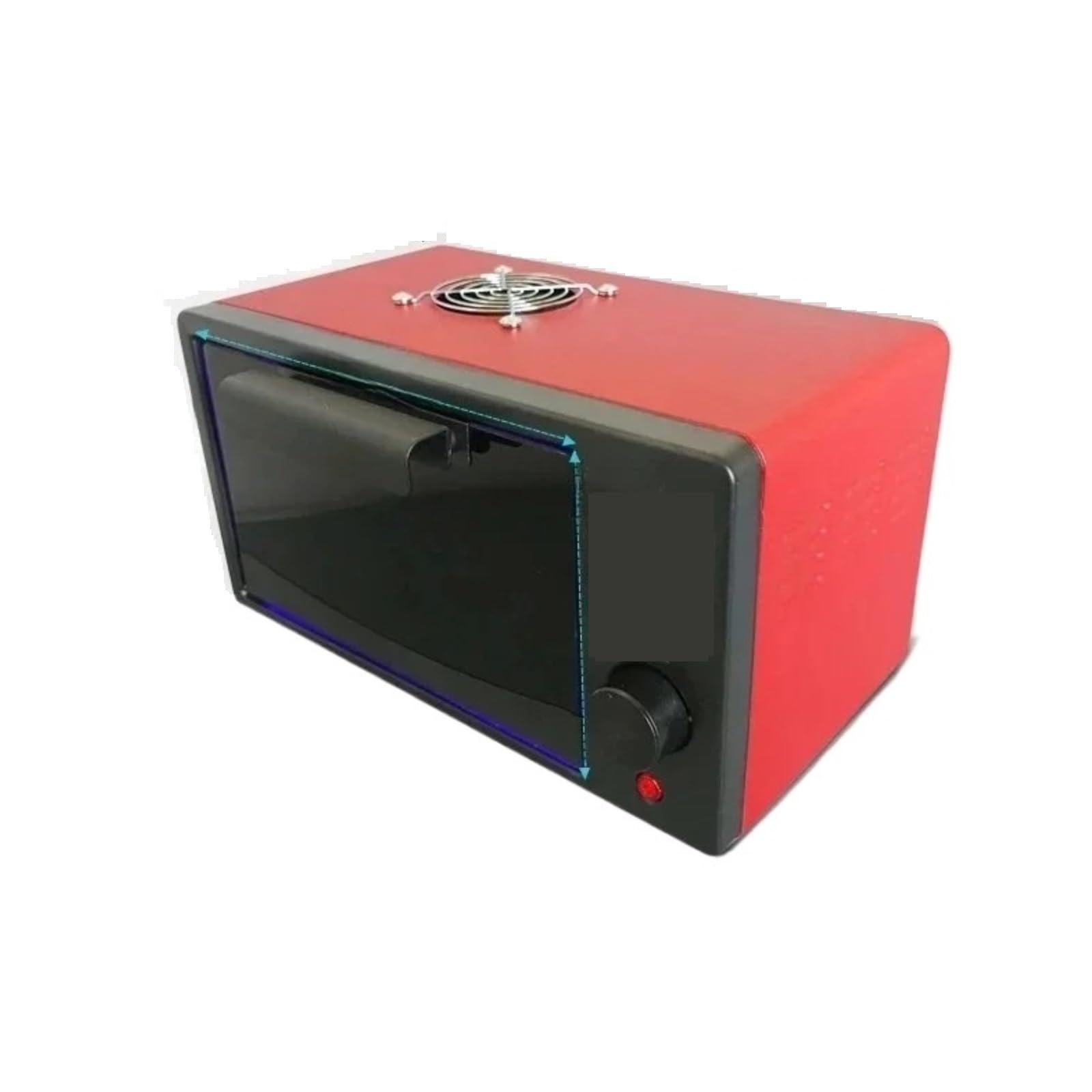 lámpara de curado UV, Caja De Curado UV Lámpara Alta Intensidad 365nm 395nm 405nm LED Pantalla Curva Resina Sin Sombras For Mantenimiento Teléfonos Móviles Horno OCA(405NM,80W Switch)