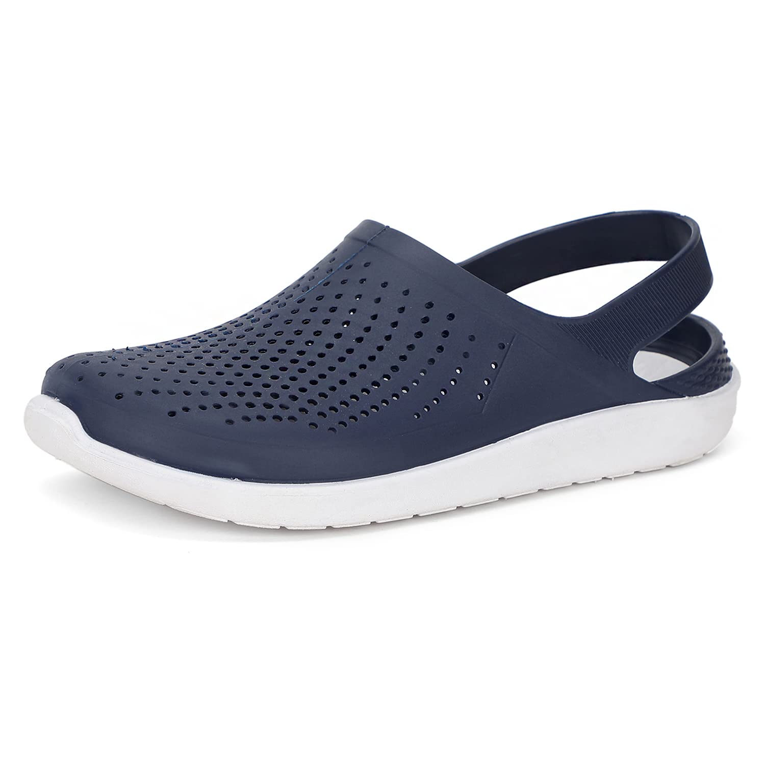 ProKHADIM Navy Blue Clog Sandal for Men | Outdoor Rain Clogs & Washable Sandals for Men