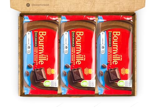 Old Jamaica Dark Chocolate Gift Box Rum & Raisin Chocolate Retro Chocolate Present