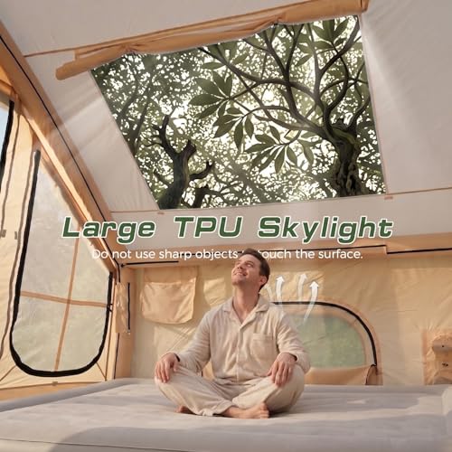Inflatable Tent with 6 Ventilation Doors