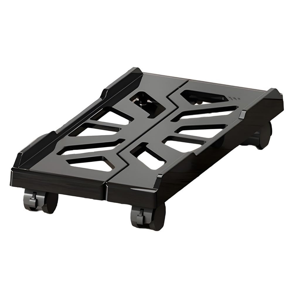 Support CPU sous le bureau avec roulettes chariot PC réglable