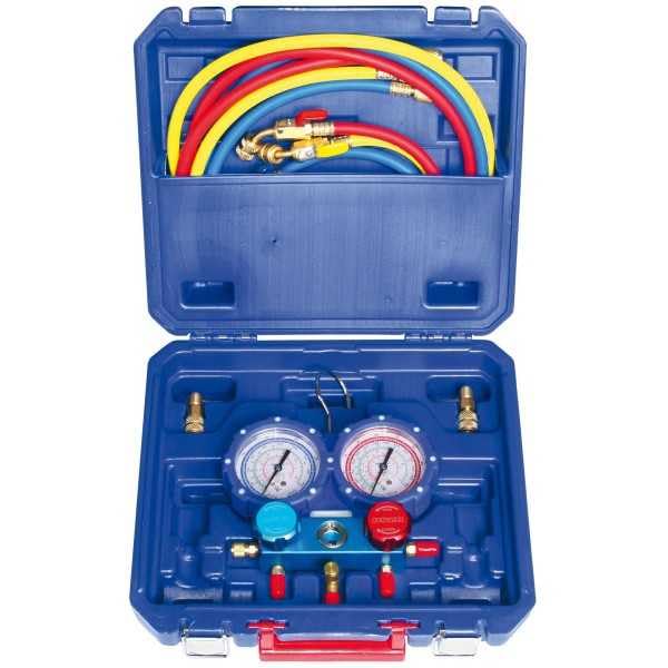 Kit By-pass/Manifold 2 voies 1/4'' 5/16'' R410-R32-R134-R407