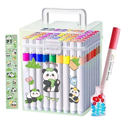 Rotuladores Para Niños, Marcador Acrílico, Rotuladore Lavables, Profesionale, Para Uso En Diseño, Renderizado, Cómics, Proyectos De Bricolaje, 60,Colores Surtidos