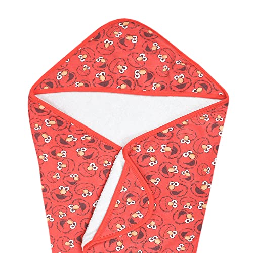Image of Copper Pearl Hooded Bath Towels Premium Knit/Terry Cloth Baby Towels with Hood, Pockets, and Cool Designs - Great to Gift and Make Bath Time Fun - Baby Bath Towel, Elmo