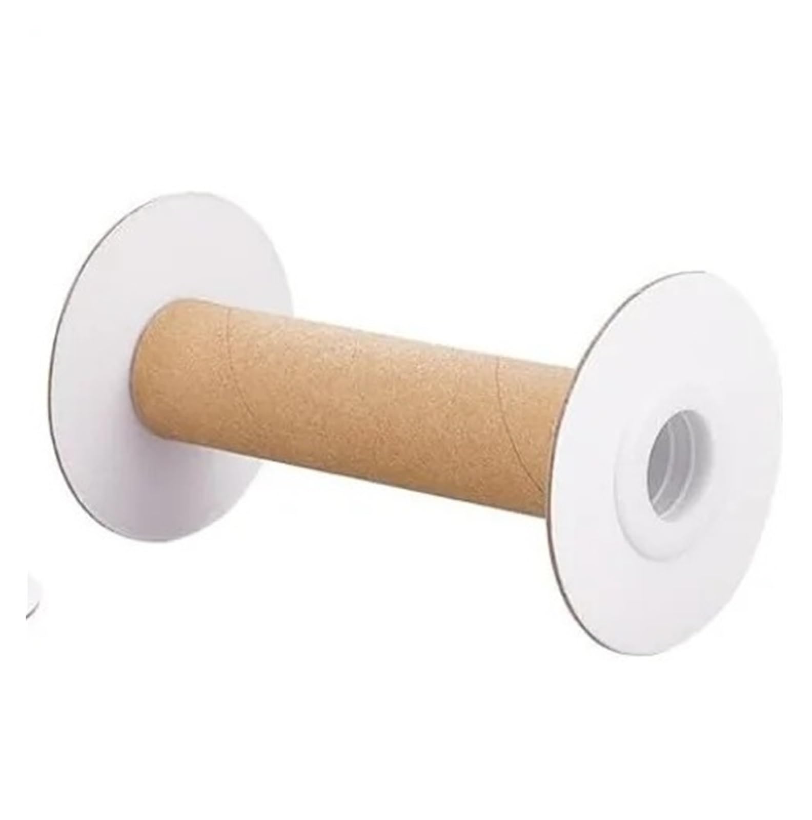 AXVOLA Empty Paper Spool 16 Sets Empty Paper Thread Spools Wire Weaving Bobbins Sewing Detachable Ribbon Holder(040)