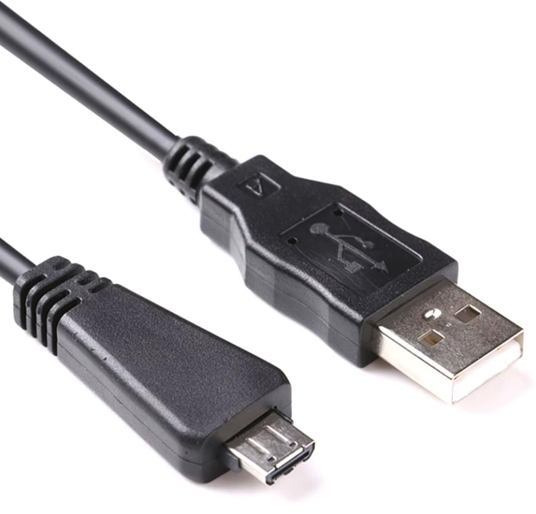 USB Cable Compatible with Sony Cyber-shot DSC H70 HX100 HX100V HX7 HX7V HX9 HX9V T110 T99 TX10 TX20 TX5 TX55 TX66 W350 W360 W380 W390 W515 W515PS W560 W570 W580 W750 WX10 WX30 WX5 WX7 WX9 Camera