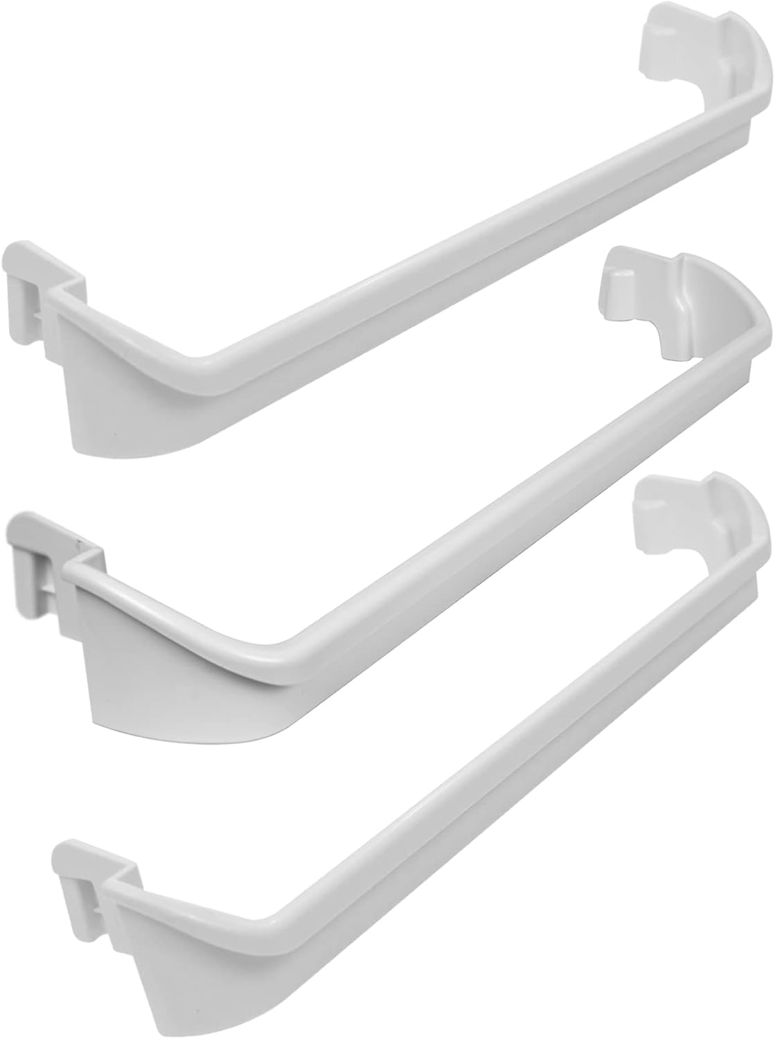 240534901 x2 & 240534701 x1 Refrigerator shelf retainer bar