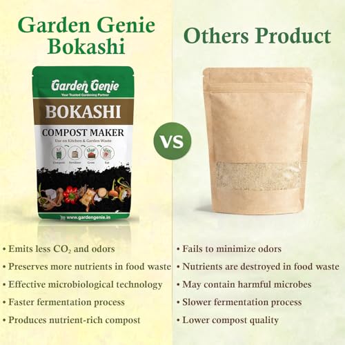 Image of Garden Genie Bokashi Compost Maker Powder (Waste Decomposer), 500 Gm